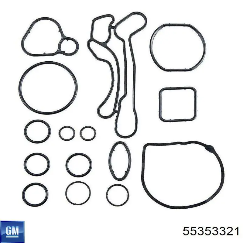 55353321 General Motors junta, adaptador de filtro de aceite