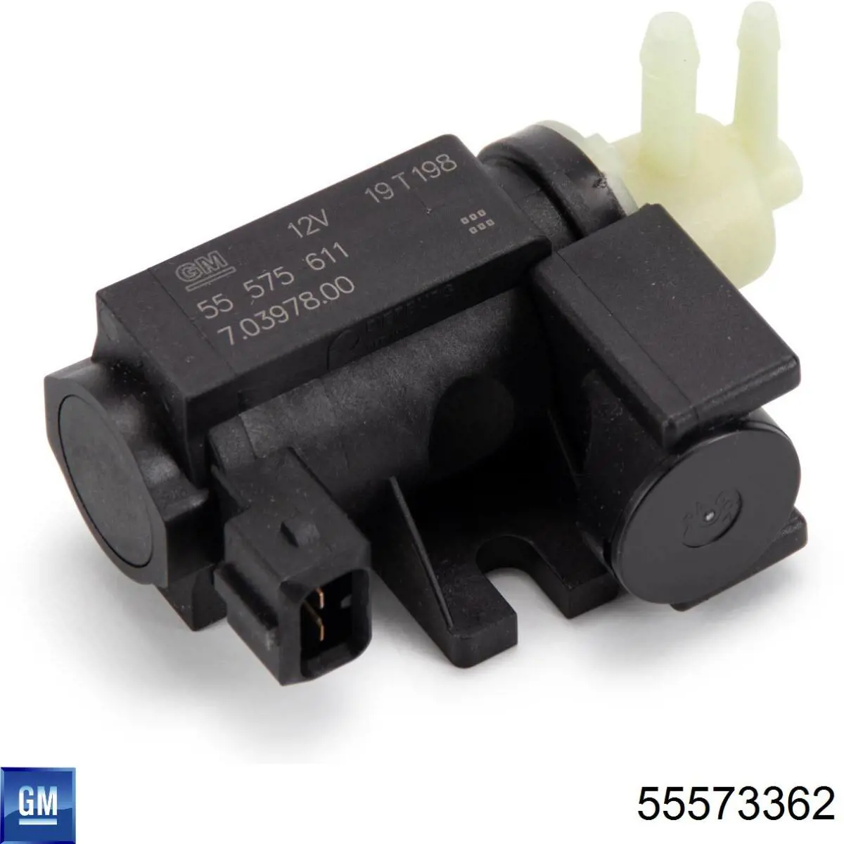 5851073 Opel transmisor de presion de carga (solenoide)