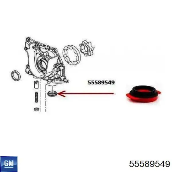  Junta, bomba de aceite para Suzuki SX4 GY