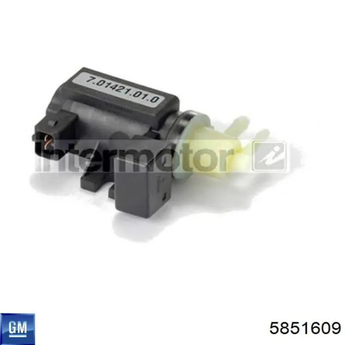 5851609 General Motors transmisor de presion de carga (solenoide)