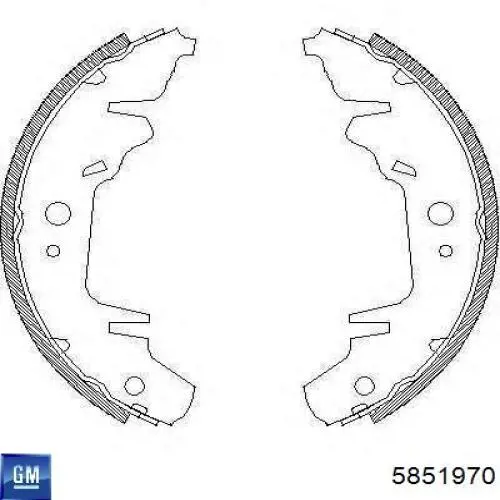 5851970 General Motors tapa de la valvula de recirculacion de gases de escape