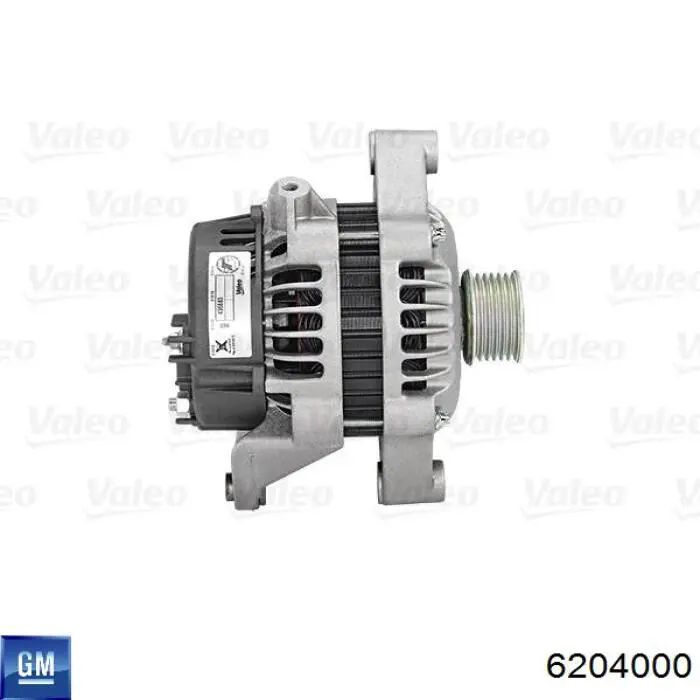 6204000 General Motors alternador