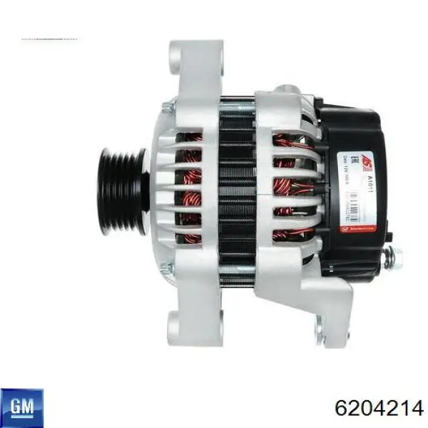 6204214 General Motors alternador