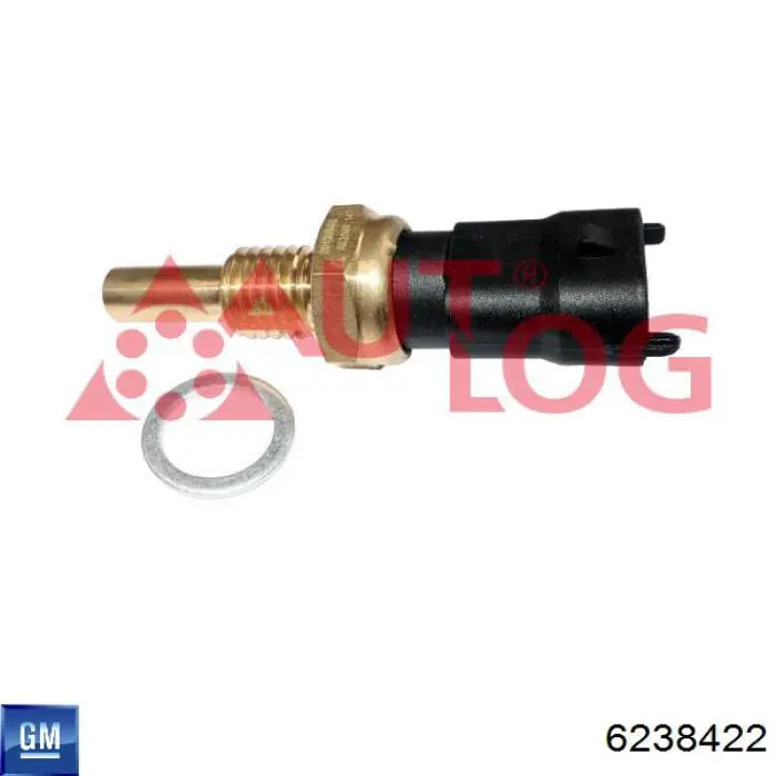 09193163 Opel sensor de temperatura del refrigerante