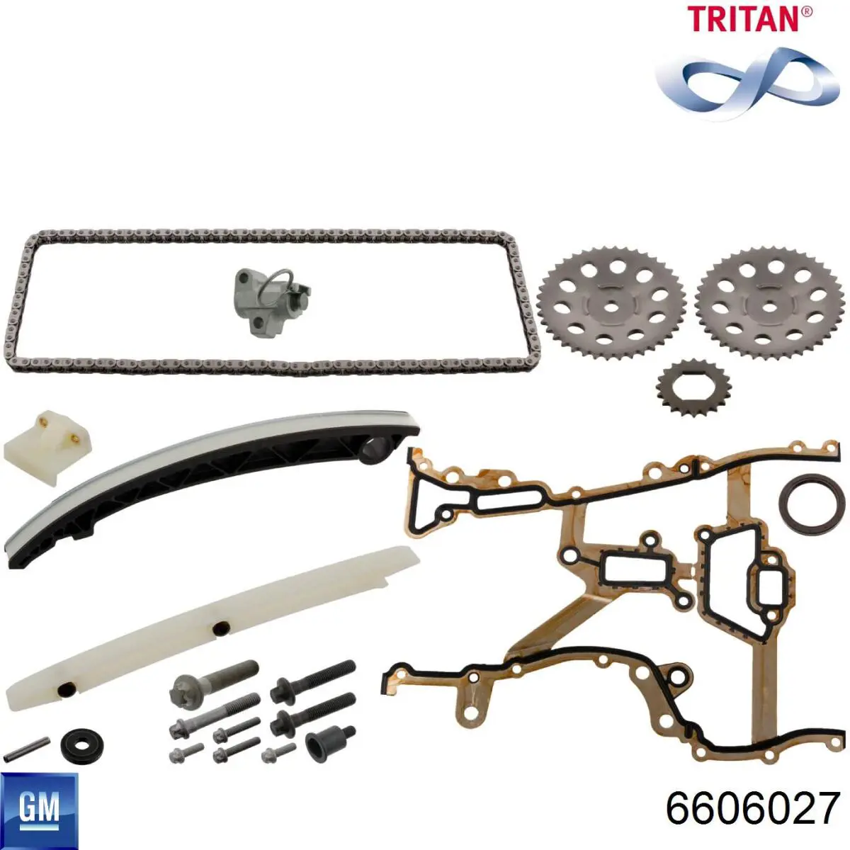 6606027 General Motors kit de cadenas de distribución