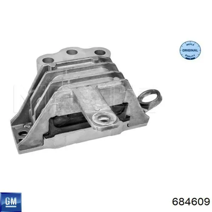 684609 General Motors soporte de motor derecho