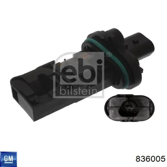 836005 General Motors sensor de flujo de aire/medidor de flujo (flujo de aire masibo)