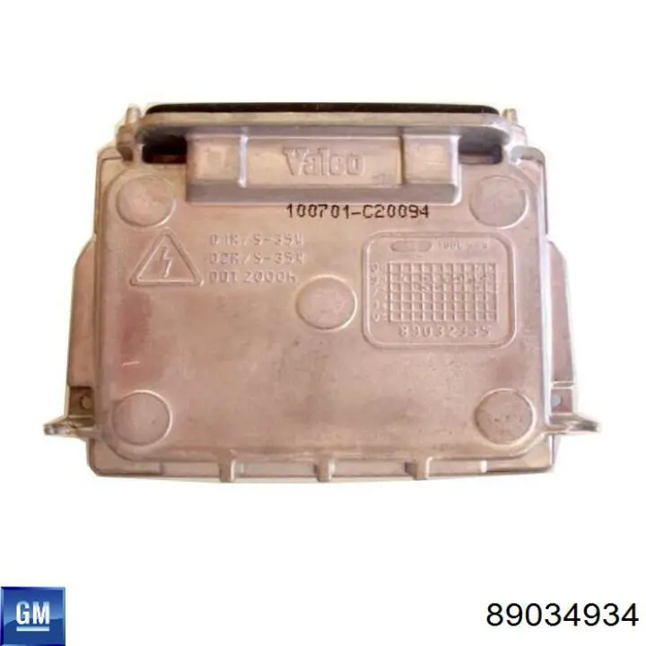 89034934 General Motors xenon, unidad control