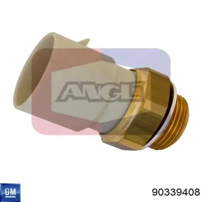 90339408 General Motors sensor, temperatura del refrigerante (encendido el ventilador del radiador)