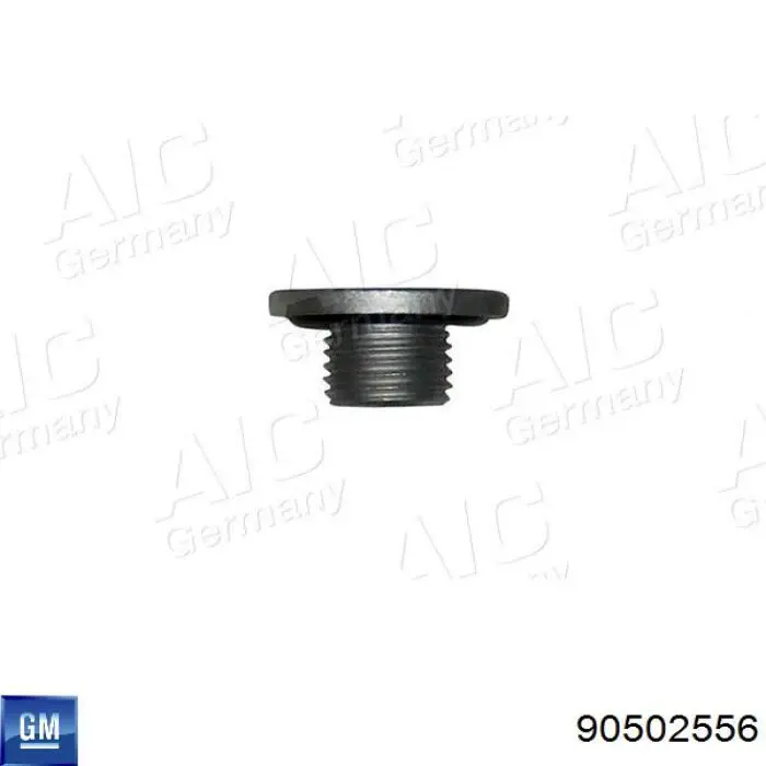 90502556 General Motors tapón roscado, colector de aceite