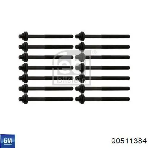 90511384 General Motors tornillo de culata