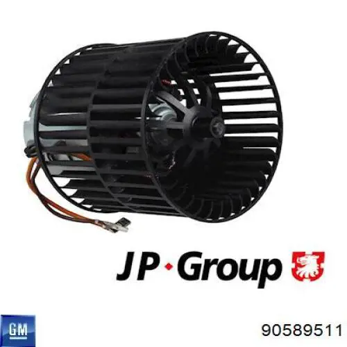 90589511 General Motors motor eléctrico, ventilador habitáculo