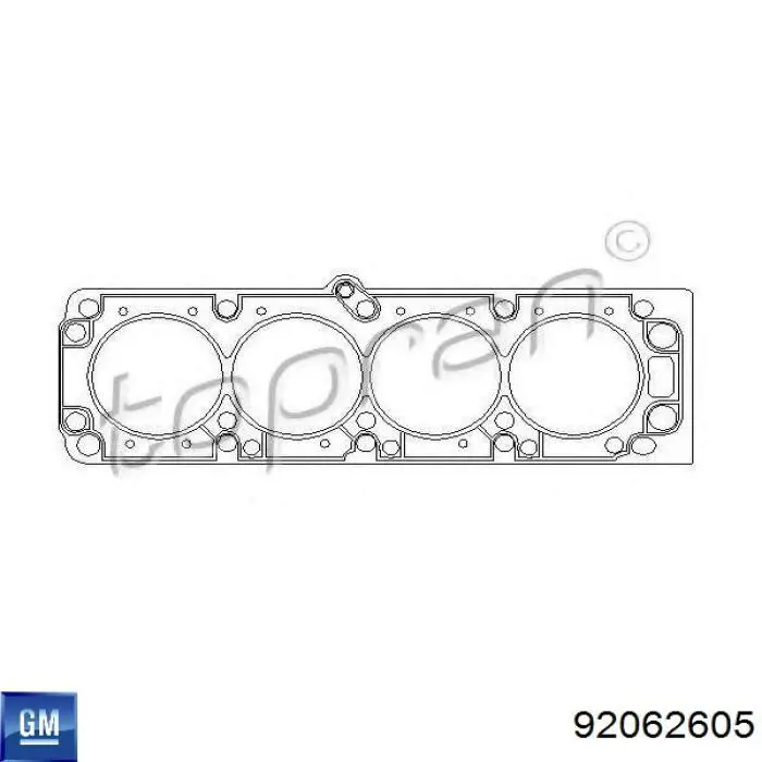 92062605 General Motors junta de culata