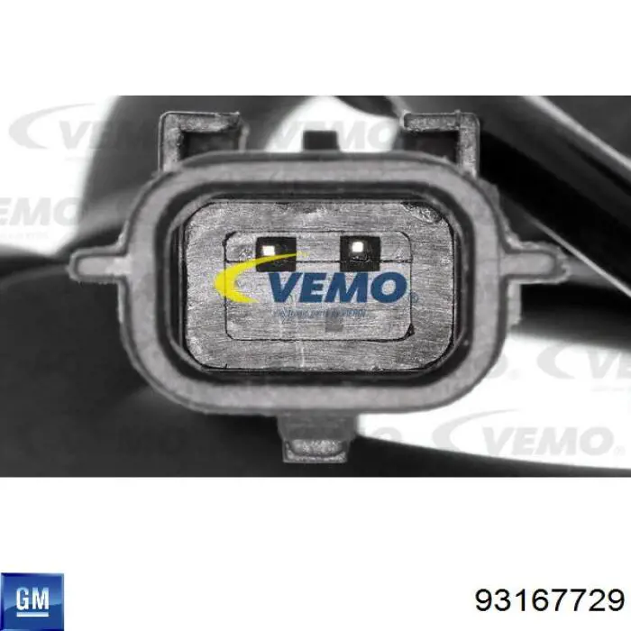 93167729 General Motors sensor abs delantero