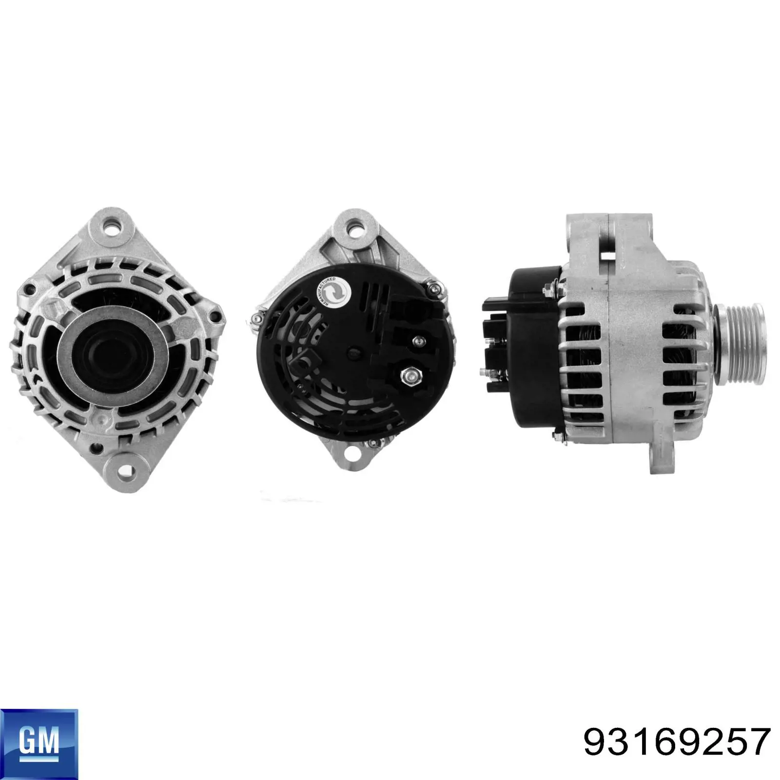 93169257 General Motors alternador