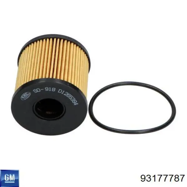 93177787 General Motors filtro de aceite