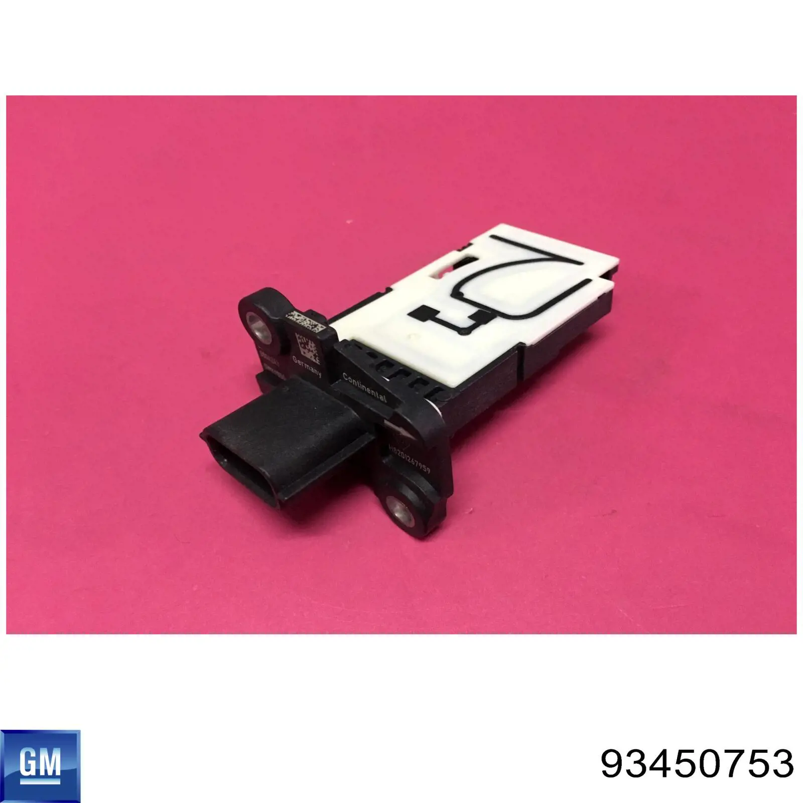 93450753 General Motors sensor de flujo de aire/medidor de flujo (flujo de aire masibo)