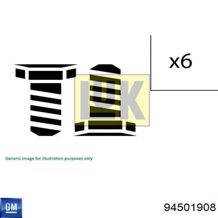  Perno De Volante para Opel Antara L07