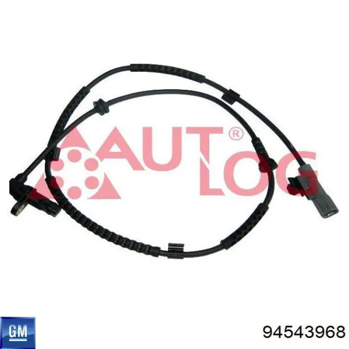 94543968 General Motors sensor abs delantero izquierdo