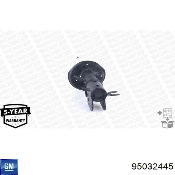  Amortiguador delantero izquierdo para Chevrolet Spark (Matiz) M300