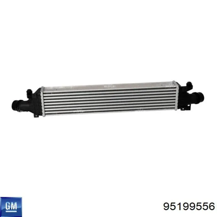  Radiador de aire de admisión para Chevrolet Aveo T300