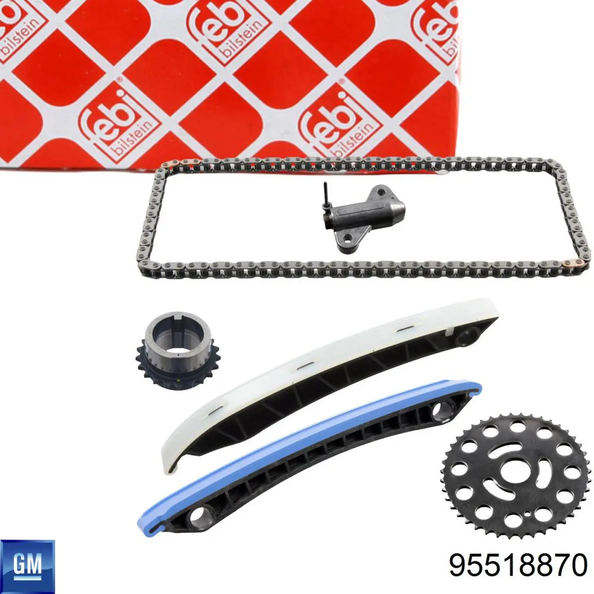 95518870 General Motors kit de cadenas de distribución