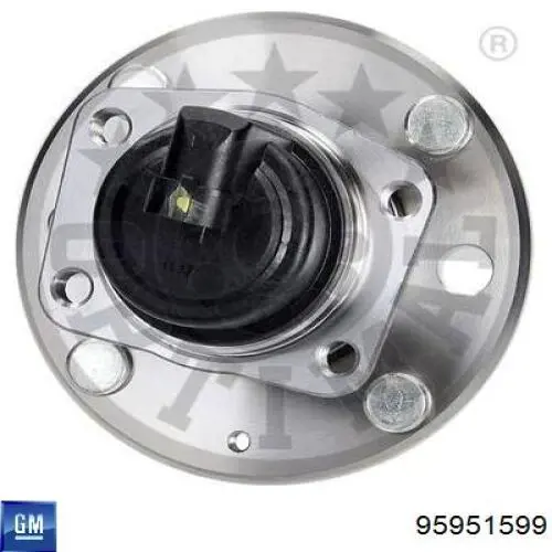 VKBA 7751 SKF cubo de rueda trasero