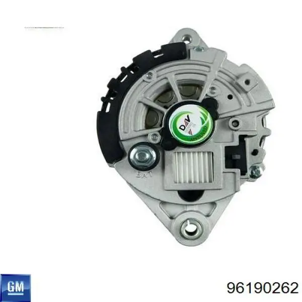 96190262 General Motors alternador