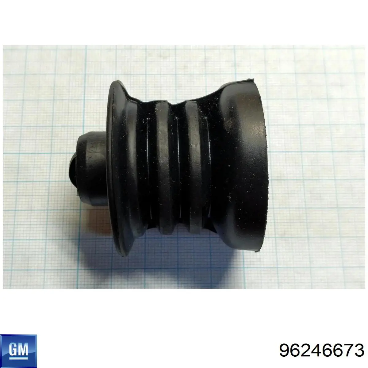 96246673 General Motors silentblock en barra de amortiguador trasera