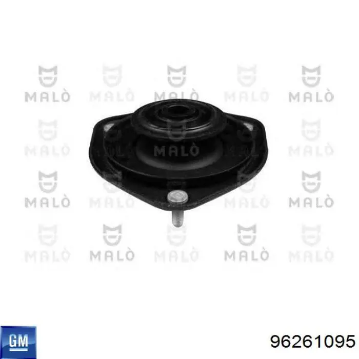 96261095 General Motors soporte amortiguador delantero