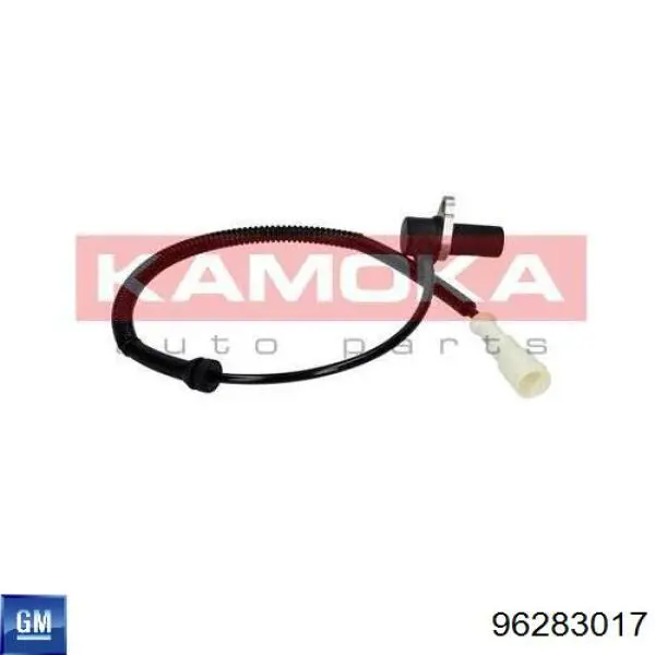 96283017 General Motors sensor abs delantero izquierdo