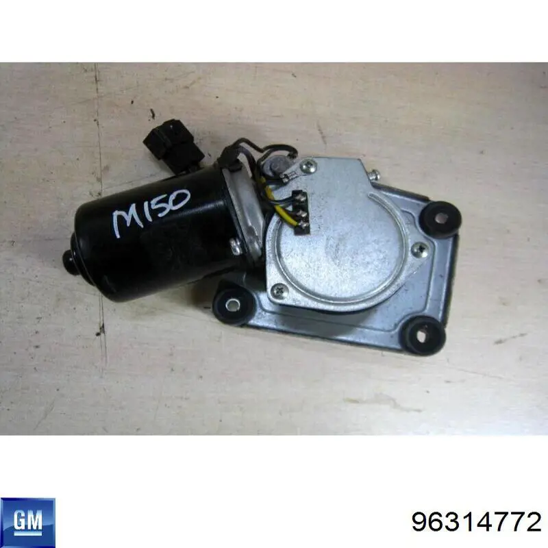 96314772 General Motors motor del limpiaparabrisas del parabrisas