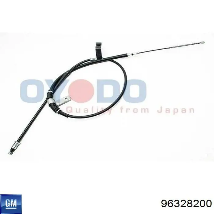  Cable de freno de mano delantero para Chevrolet Evanda V200