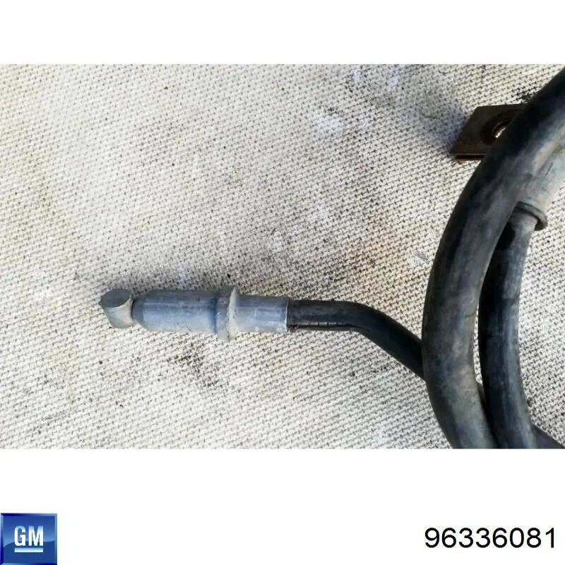 96336081 General Motors cable de freno de mano trasero derecho