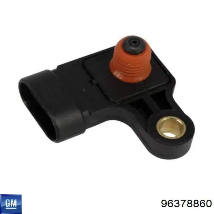 96378860 General Motors sensor de presion del colector de admision