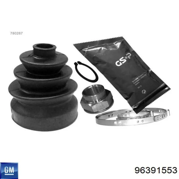 96391553 General Motors fuelle, árbol de transmisión delantero exterior