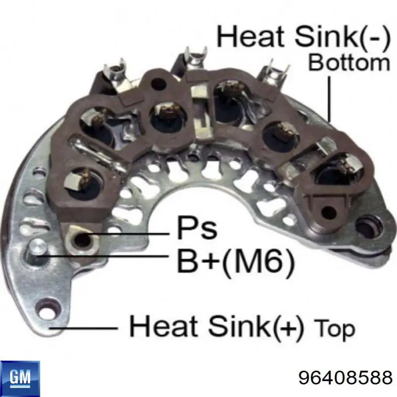 Alternador 96408588 General Motors