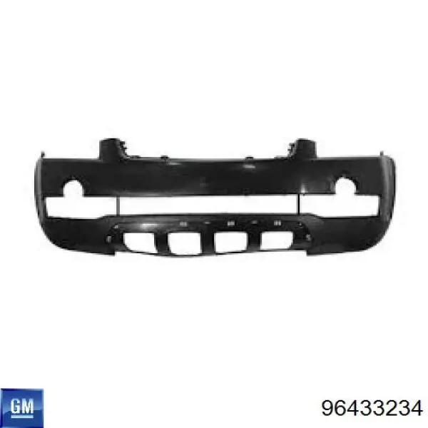  Parachoques delantero para Chevrolet Captiva 1 