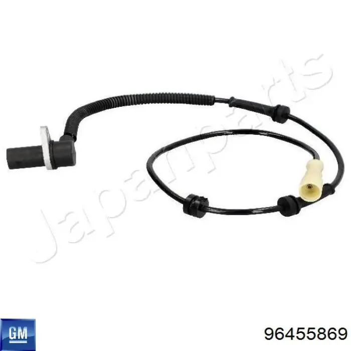 96455869 General Motors sensor abs delantero izquierdo