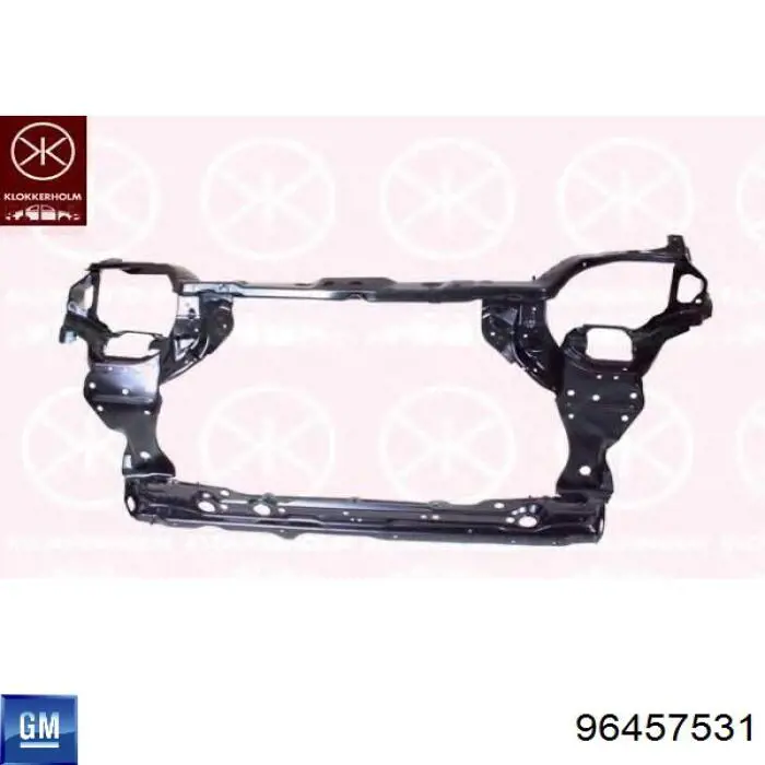  Soporte de radiador completo para Chevrolet Aveo 