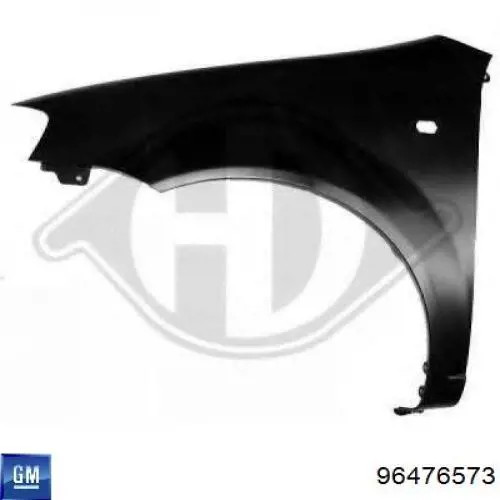  Guardabarros delantero izquierdo para Chevrolet Aveo T200