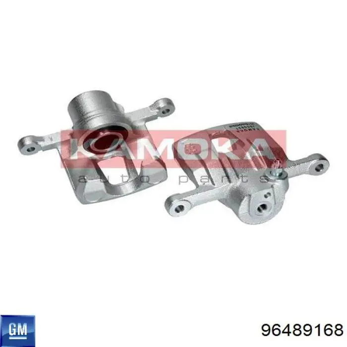 96489168 General Motors pinza de freno trasera izquierda