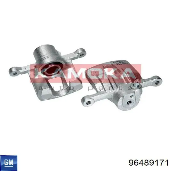 96489171 General Motors pinza de freno trasera izquierda