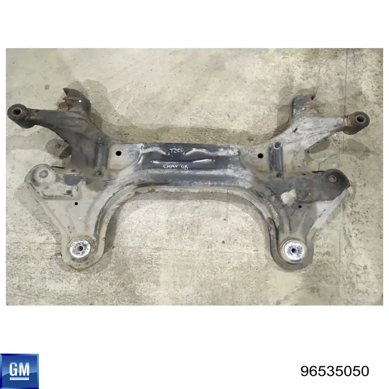 96653535 Peugeot/Citroen subchasis delantero soporte motor