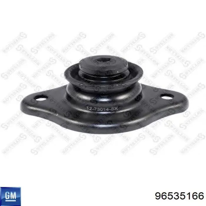 96535166 General Motors soporte amortiguador trasero