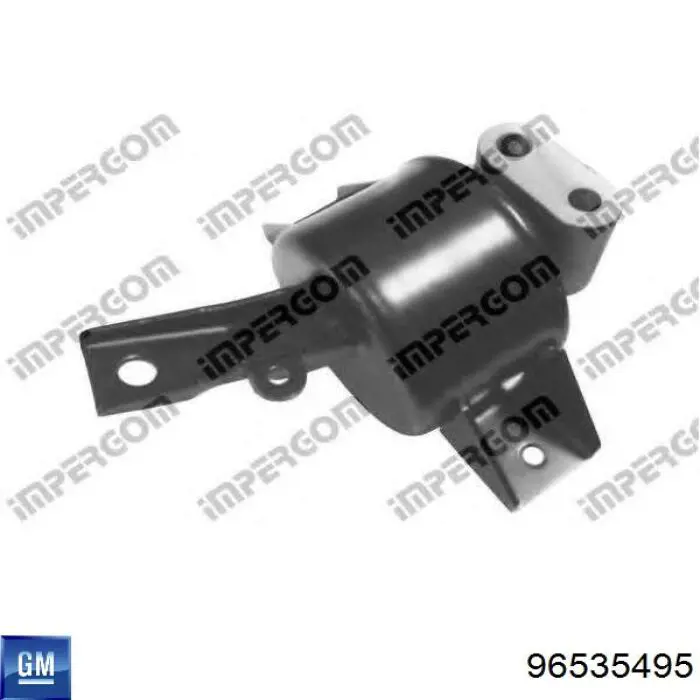  Soporte motor izquierdo para Chevrolet Aveo T250, T255