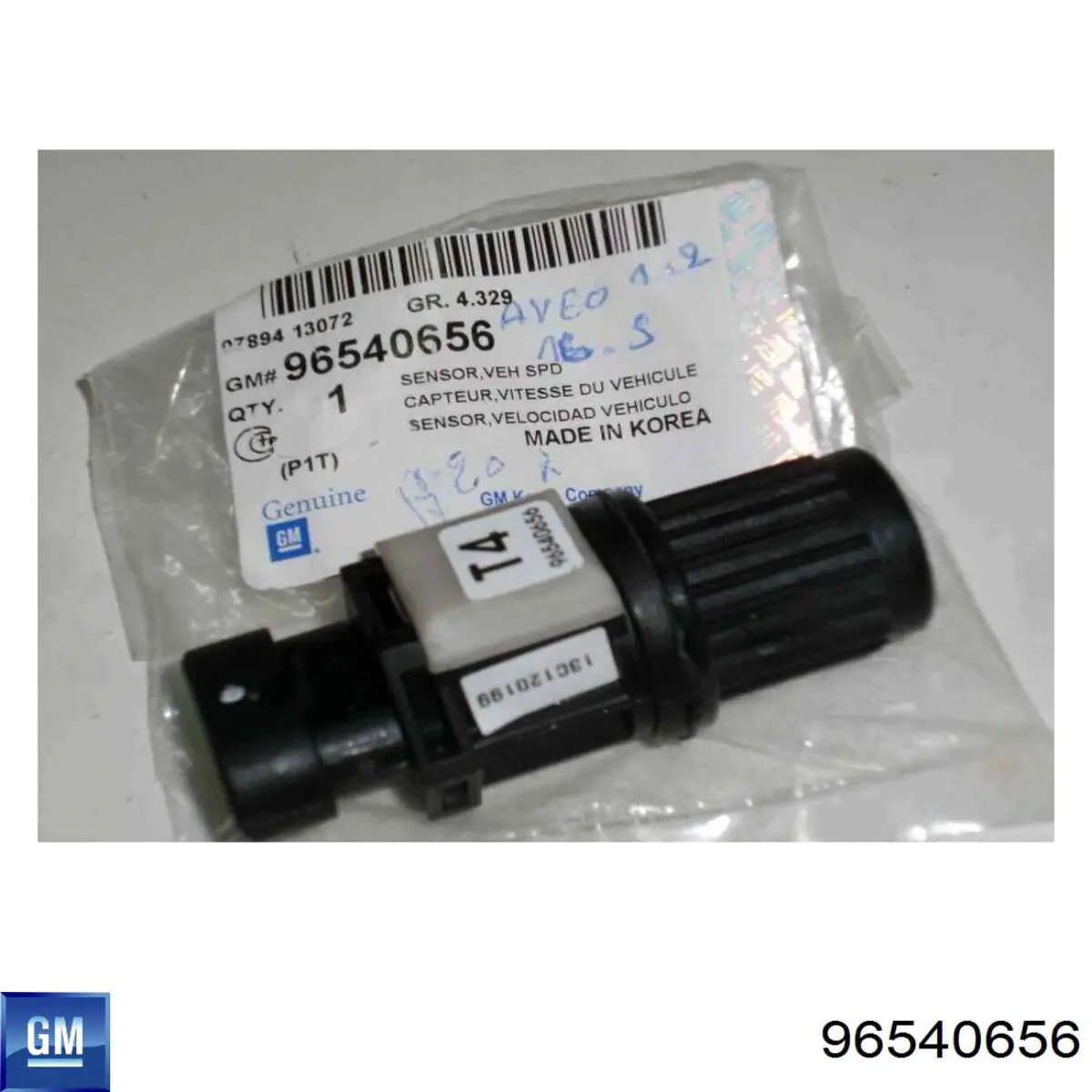 96540656 General Motors sensor de velocidad