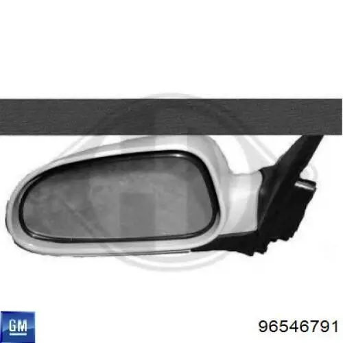  Espejo retrovisor izquierdo para Chevrolet Nubira 