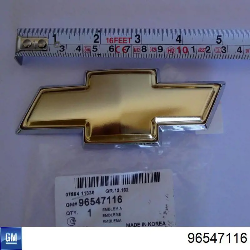  Emblema de tapa de maletero para Chevrolet Aveo T200