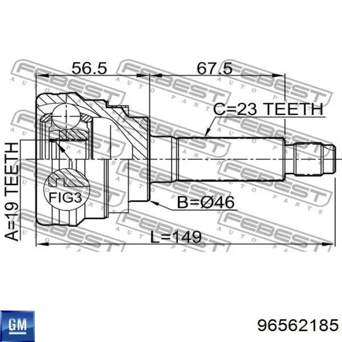 96562185 General Motors 